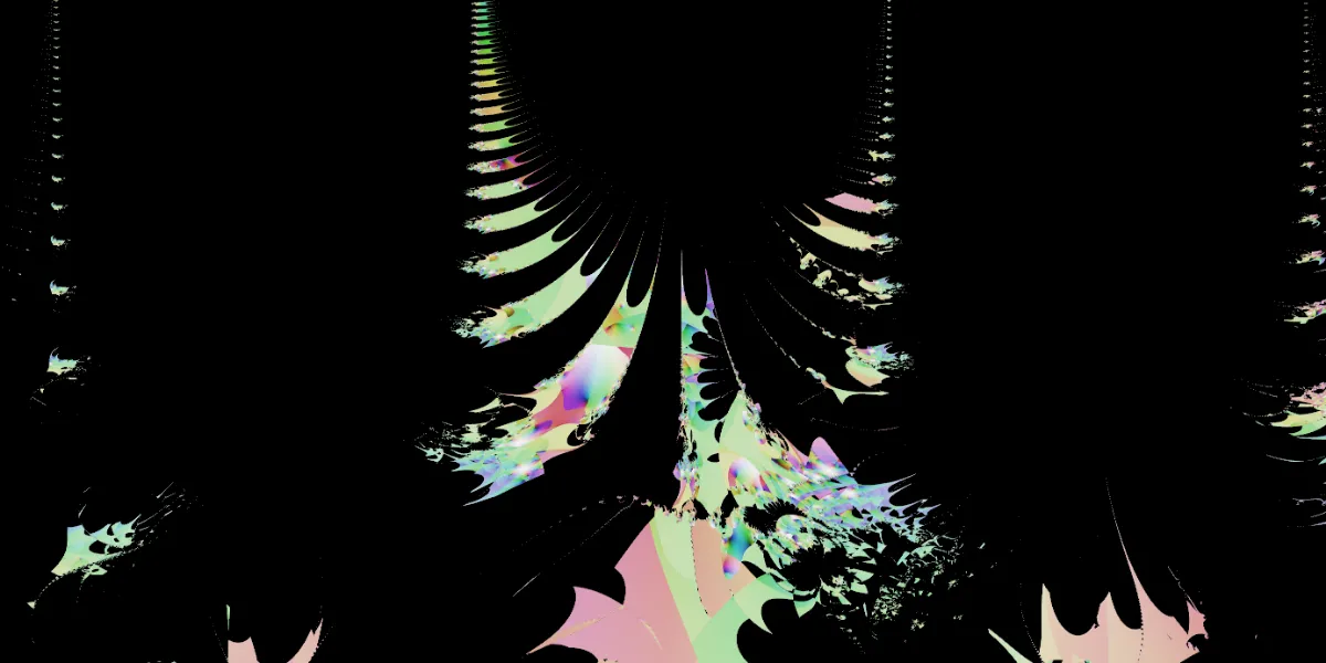 A piece of fractal art produced by FractalPane.