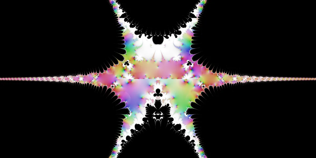 A piece of fractal art produced by FractalPane.
