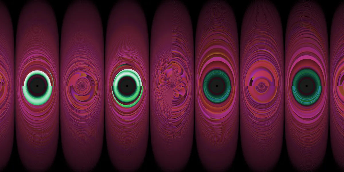 A piece of fractal art produced by FractalPane.