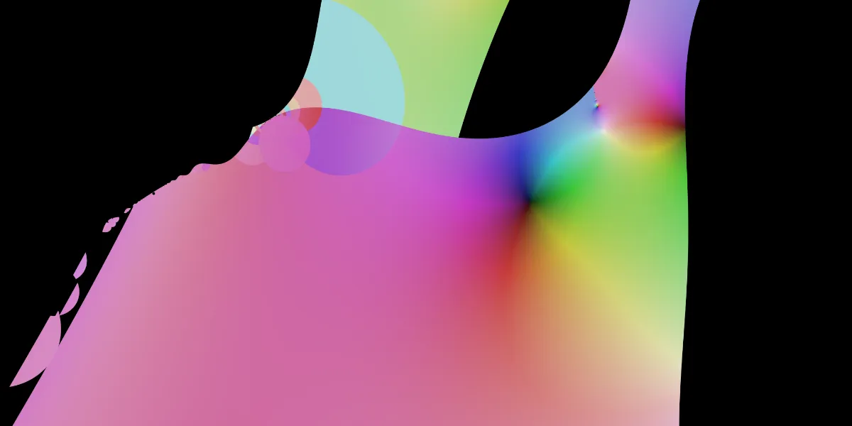 A piece of fractal art produced by FractalPane.