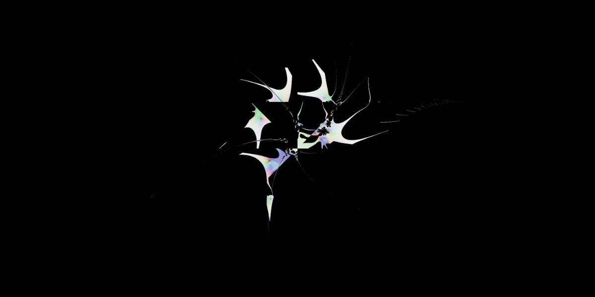 A piece of fractal art produced by FractalPane.