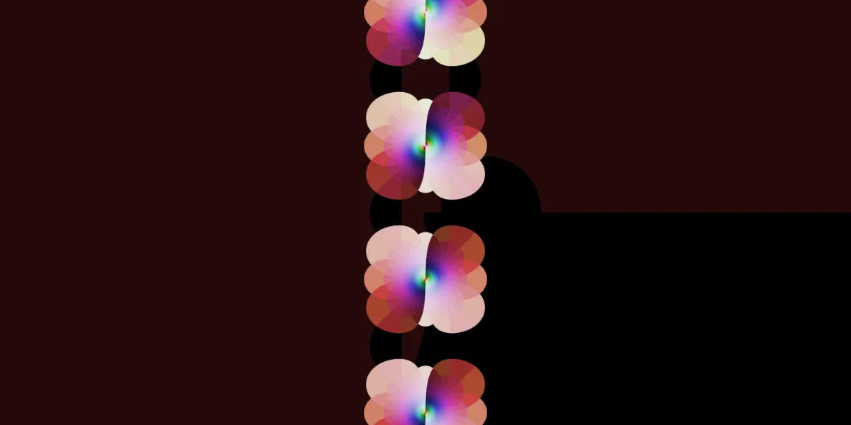 A piece of fractal art produced by FractalPane.