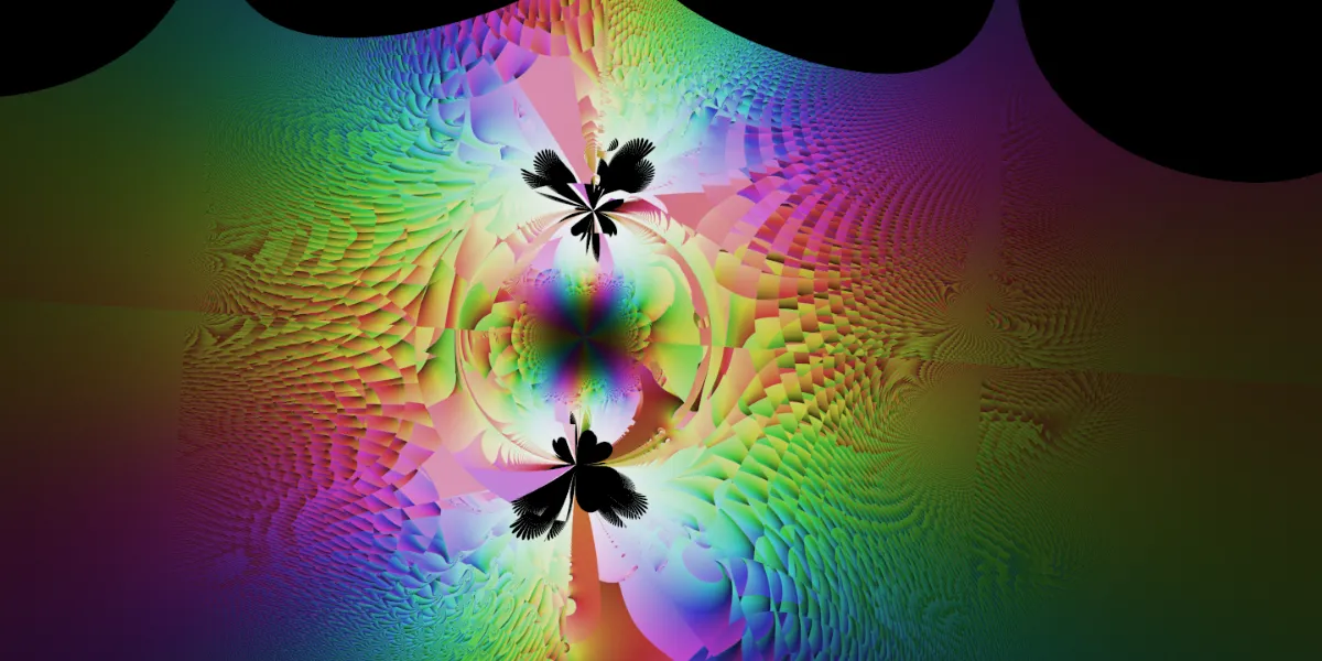 A piece of fractal art produced by FractalPane.