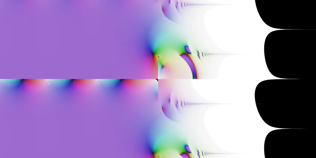 A piece of fractal art produced by FractalPane.