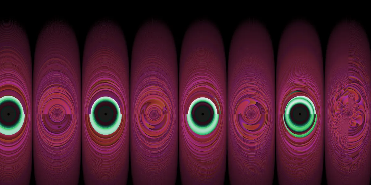 A piece of fractal art produced by FractalPane.