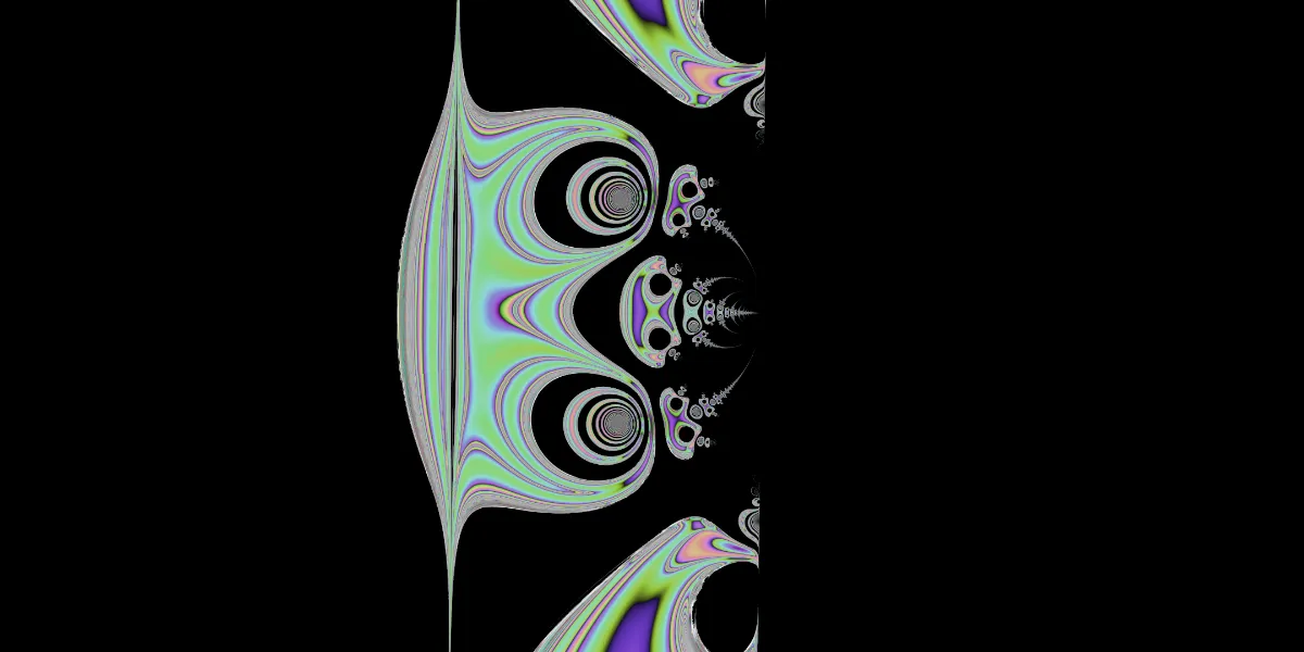 A piece of fractal art produced by FractalPane.