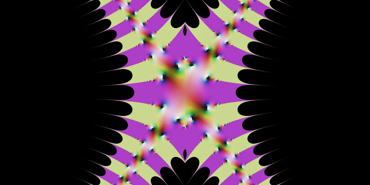 A piece of fractal art produced by FractalPane.