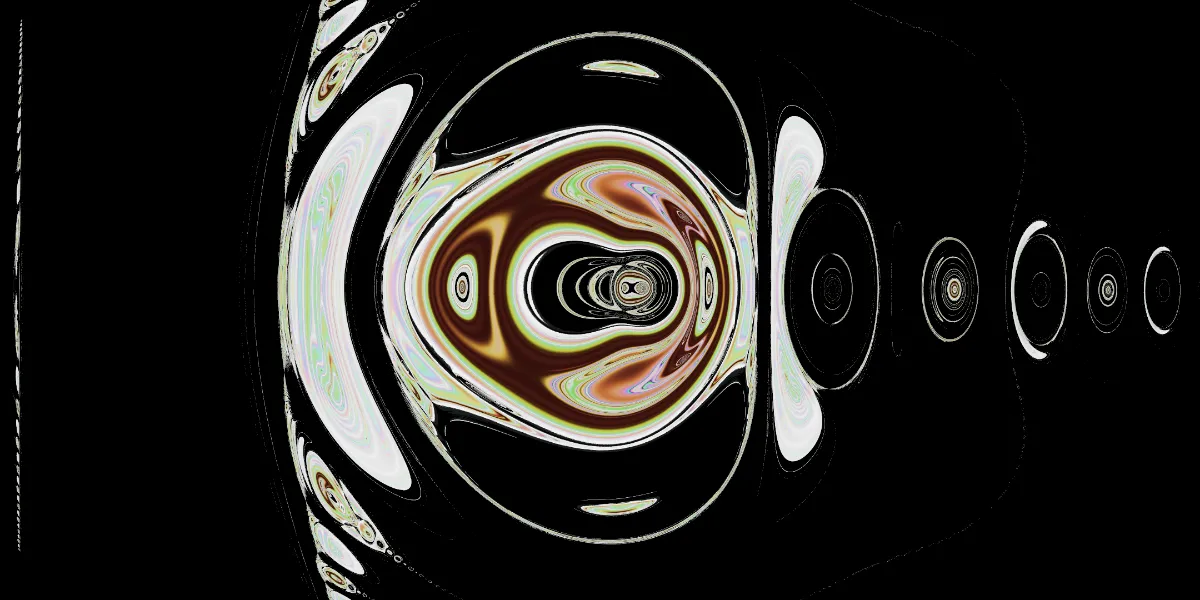 A piece of fractal art produced by FractalPane.