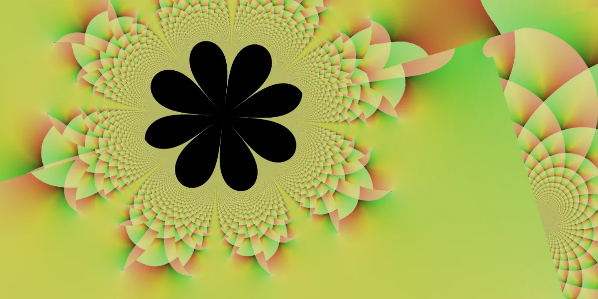 A piece of fractal art produced by FractalPane.