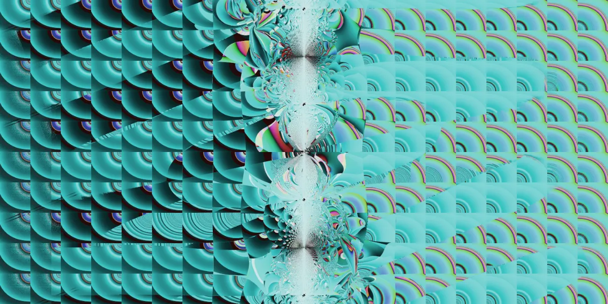 A piece of fractal art produced by FractalPane.