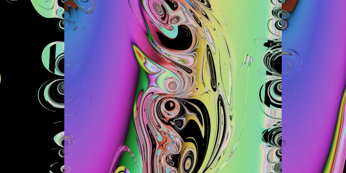 A piece of fractal art produced by FractalPane.