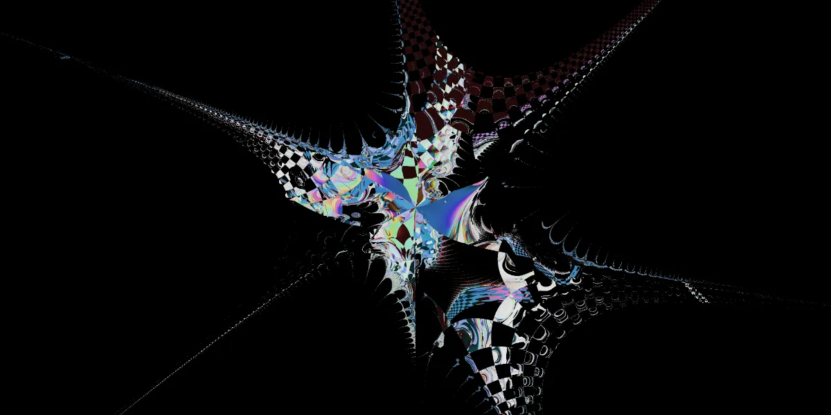 A piece of fractal art produced by FractalPane.