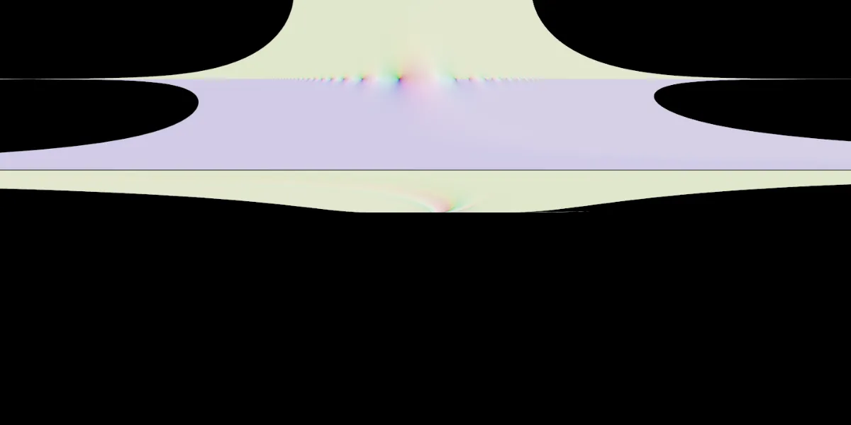 A piece of fractal art produced by FractalPane.
