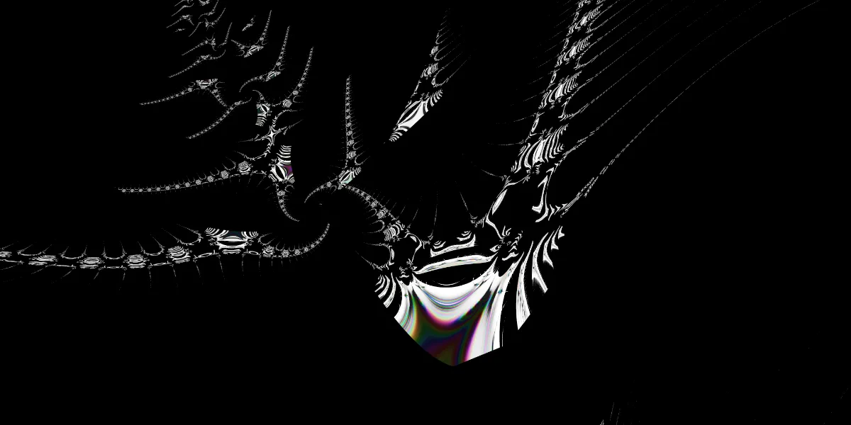 A piece of fractal art produced by FractalPane.