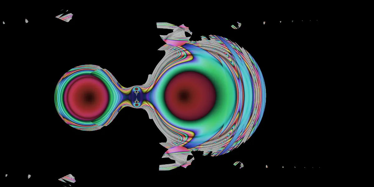 A piece of fractal art produced by FractalPane.