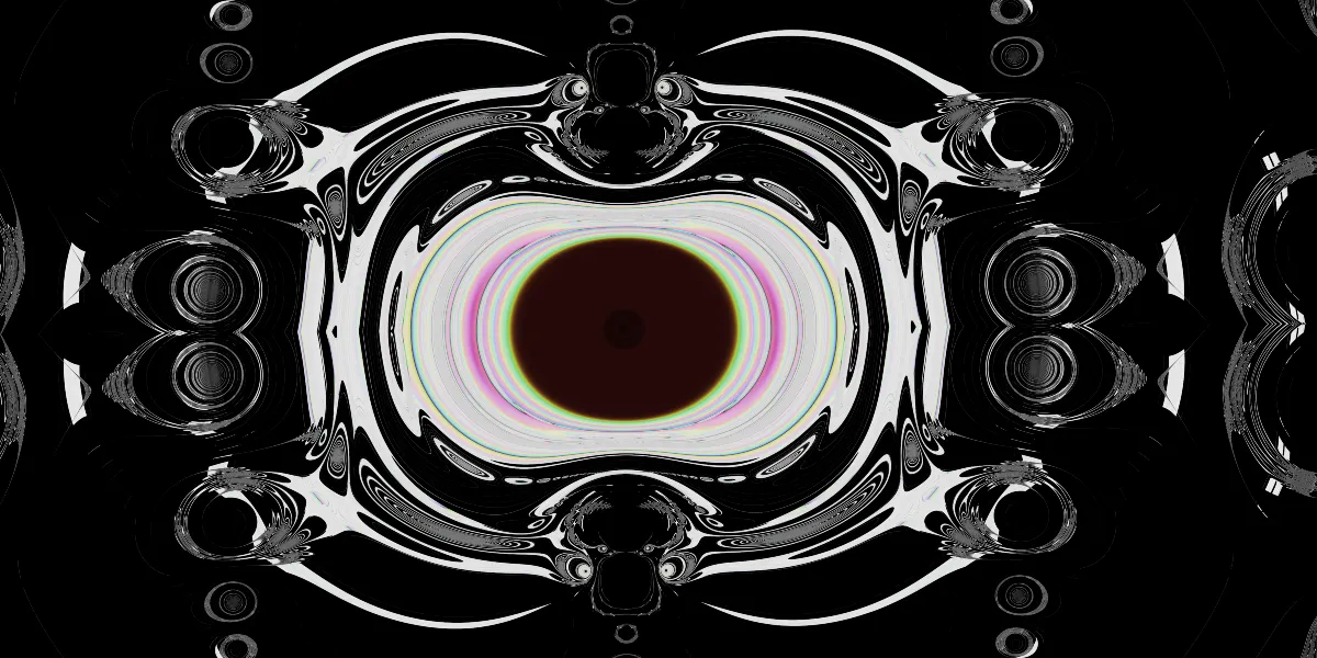 A piece of fractal art produced by FractalPane.