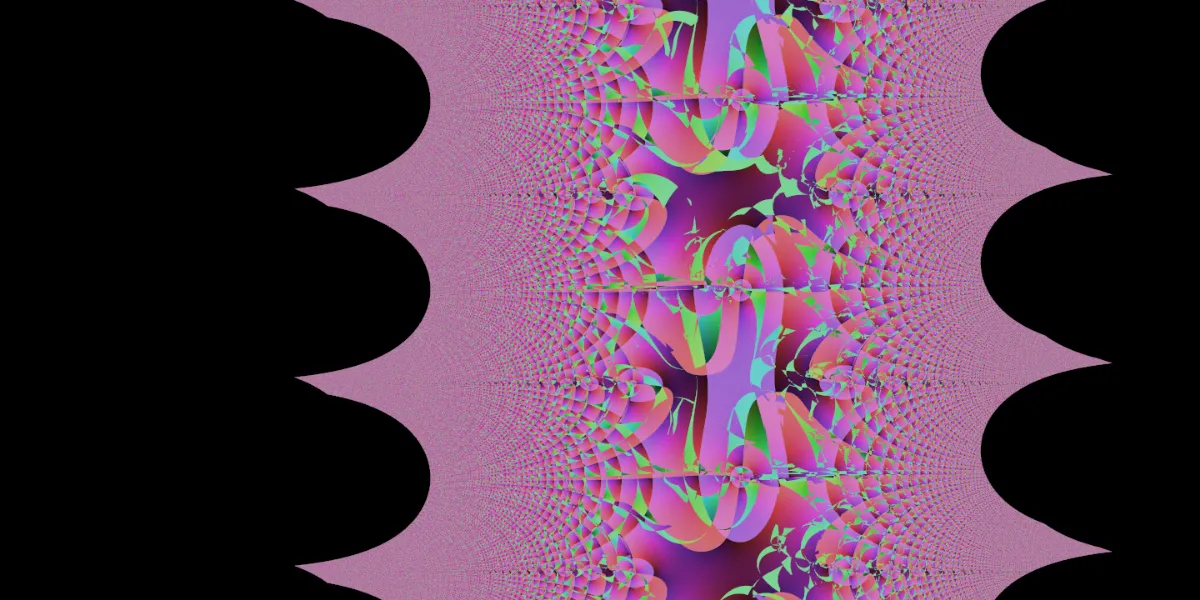 A piece of fractal art produced by FractalPane.
