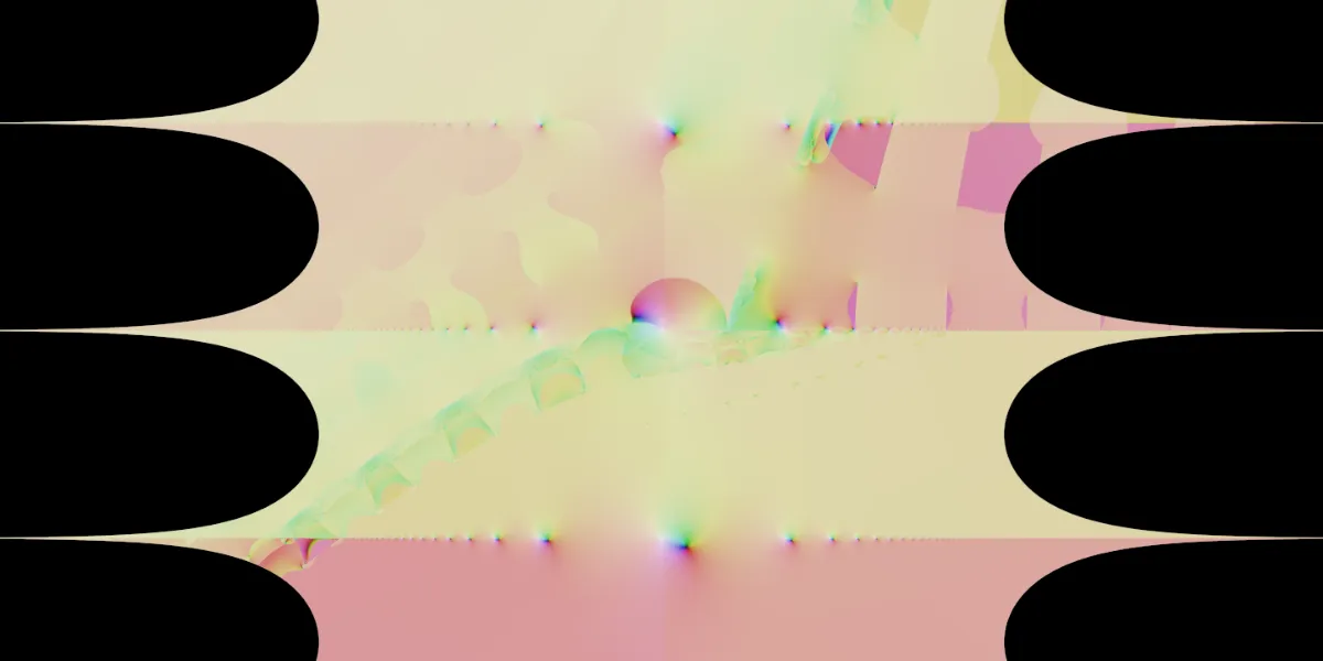 A piece of fractal art produced by FractalPane.