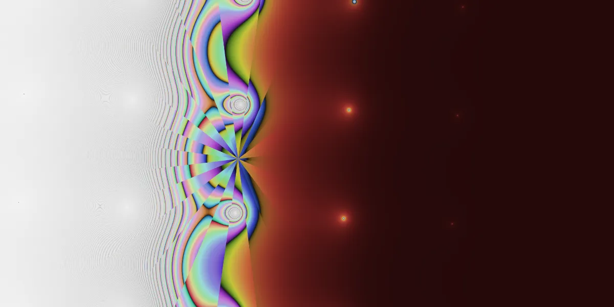 A piece of fractal art produced by FractalPane.