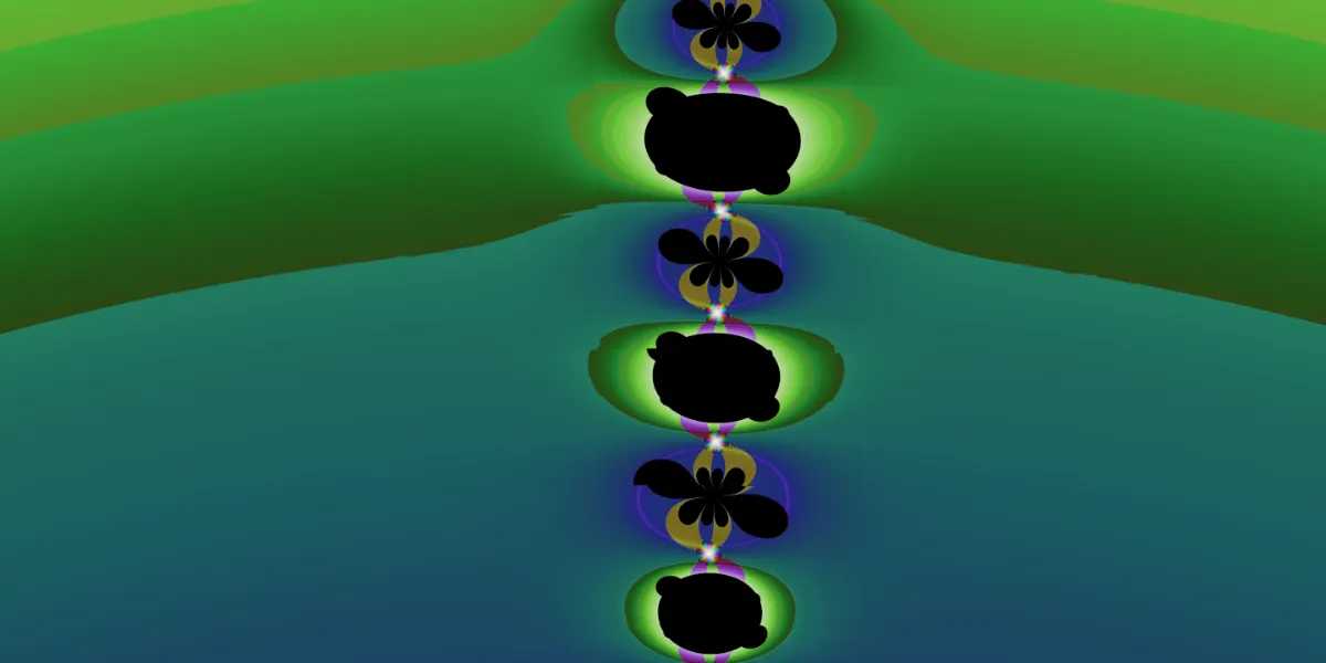 A piece of fractal art produced by FractalPane.