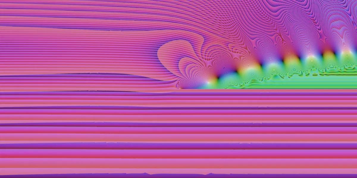 A piece of fractal art produced by FractalPane.