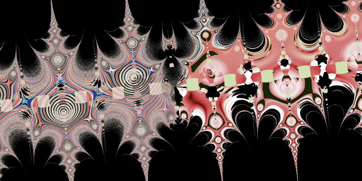 A piece of fractal art produced by FractalPane.