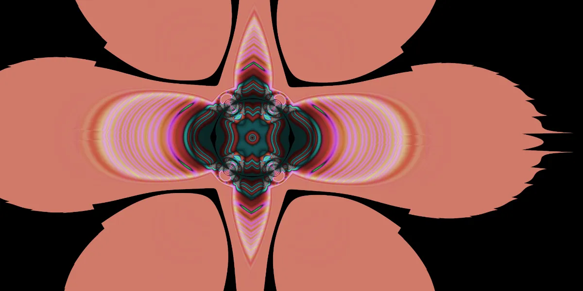A piece of fractal art produced by FractalPane.