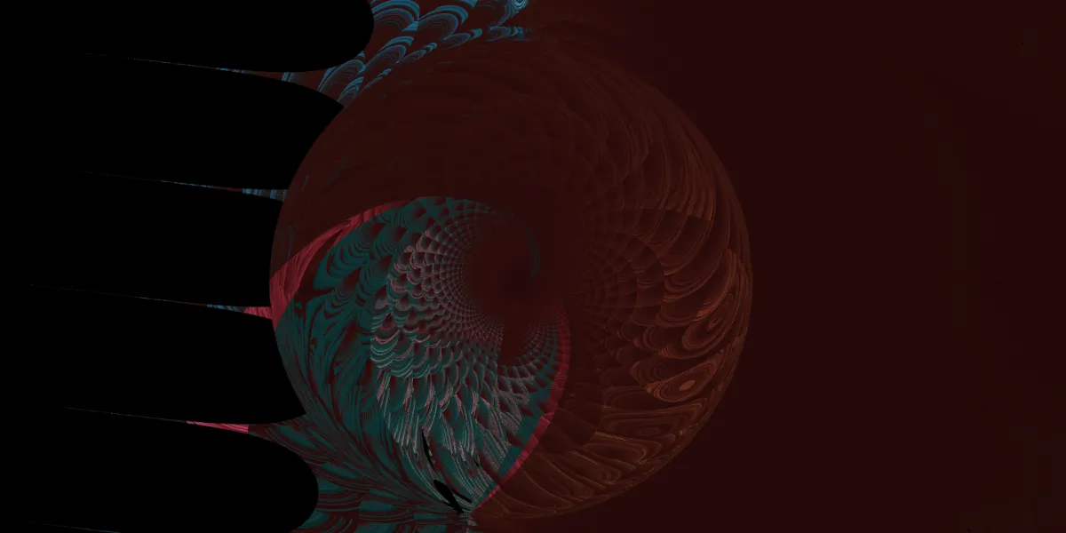 A piece of fractal art produced by FractalPane.