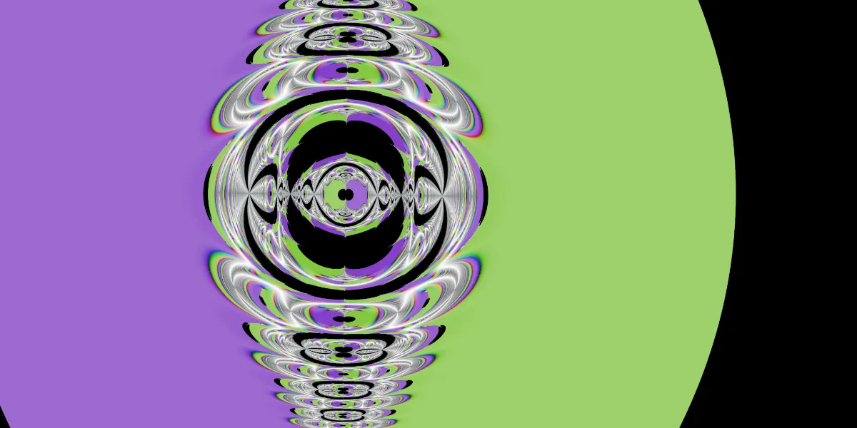 A piece of fractal art produced by FractalPane.