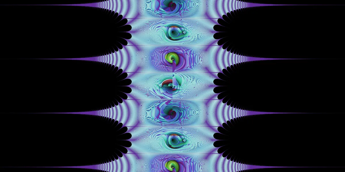 A piece of fractal art produced by FractalPane.