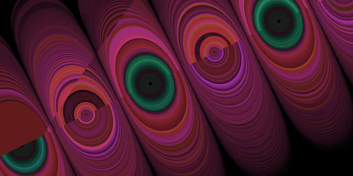 A piece of fractal art produced by FractalPane.