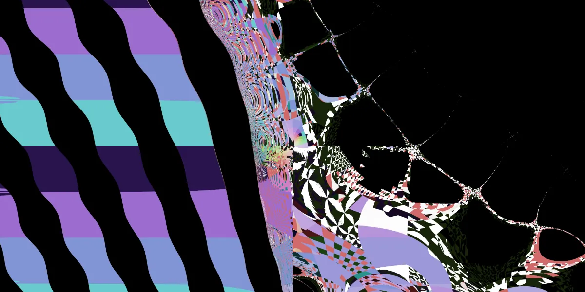 A piece of fractal art produced by FractalPane.