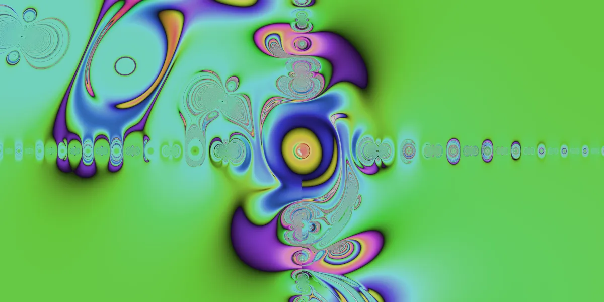 A piece of fractal art produced by FractalPane.