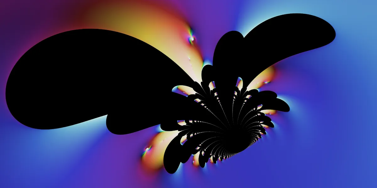 A piece of fractal art produced by FractalPane.
