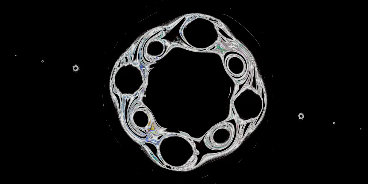 A piece of fractal art produced by FractalPane.