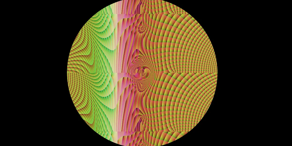 A piece of fractal art produced by FractalPane.