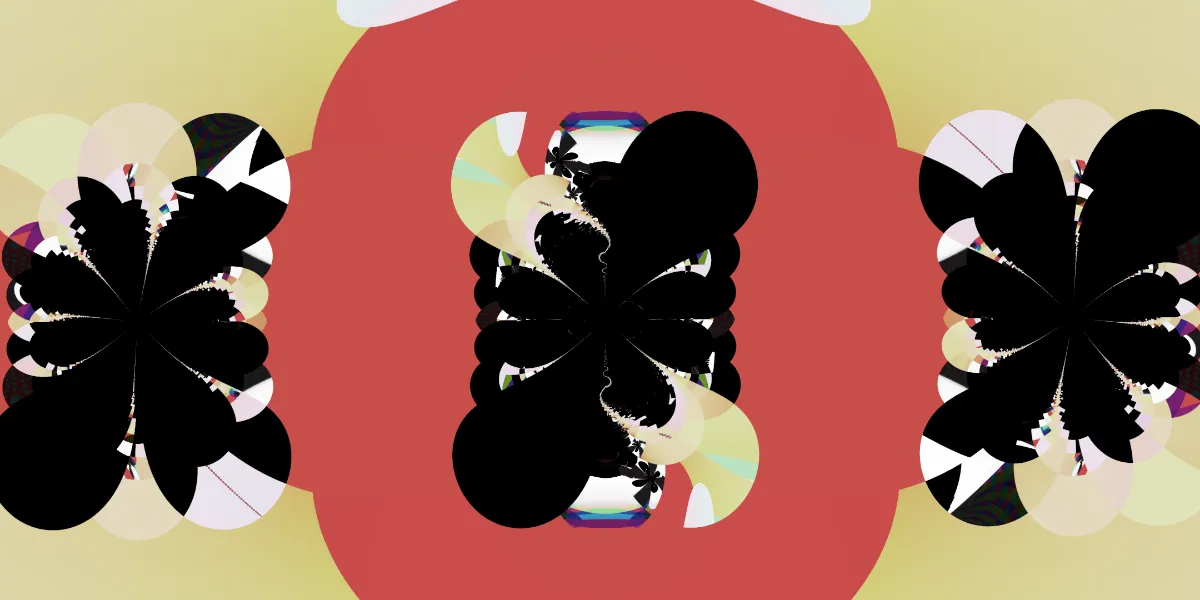 A piece of fractal art produced by FractalPane.