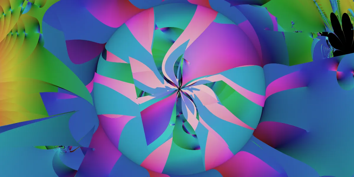 A piece of fractal art produced by FractalPane.
