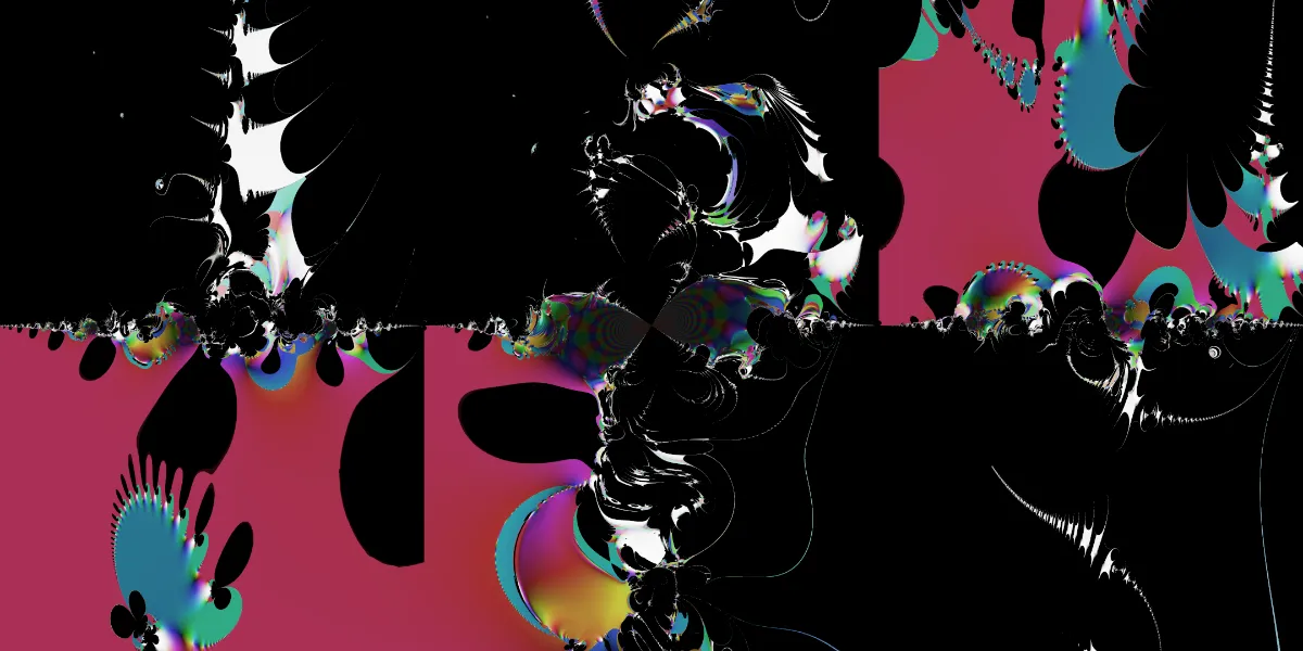 A piece of fractal art produced by FractalPane.