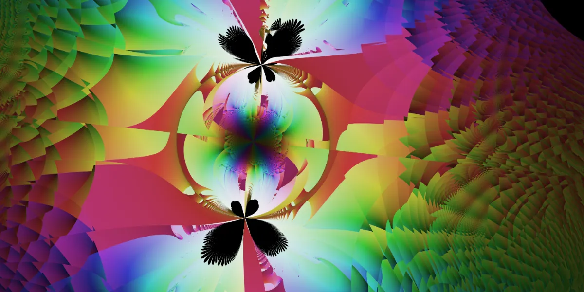 A piece of fractal art produced by FractalPane.