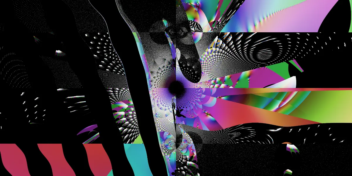 A piece of fractal art produced by FractalPane.