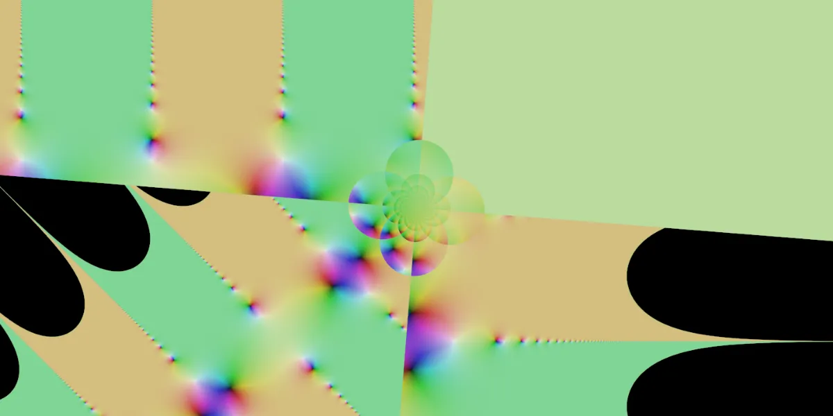 A piece of fractal art produced by FractalPane.