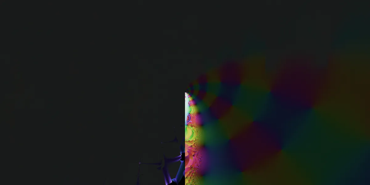 A piece of fractal art produced by FractalPane.