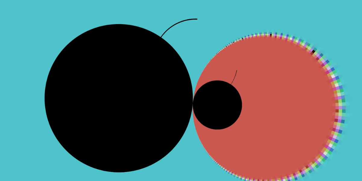 A piece of fractal art produced by FractalPane.