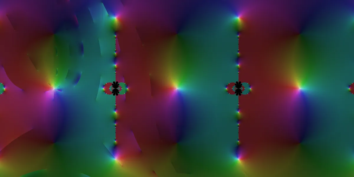 A piece of fractal art produced by FractalPane.