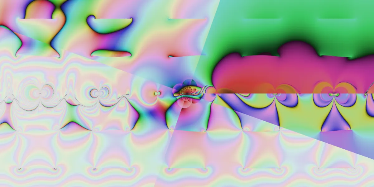 A piece of fractal art produced by FractalPane.