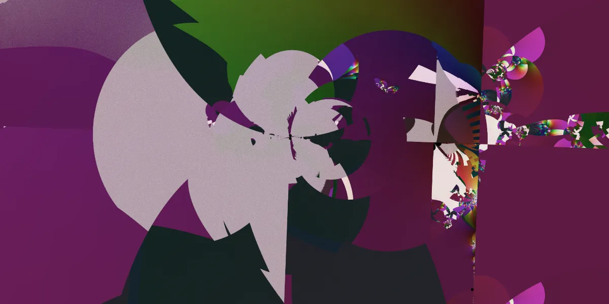 A piece of fractal art produced by FractalPane.