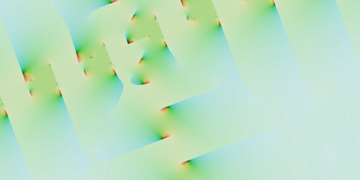 A piece of fractal art produced by FractalPane.