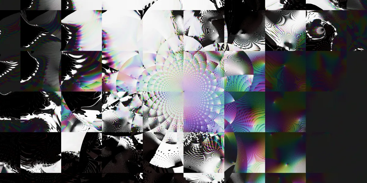 A piece of fractal art produced by FractalPane.