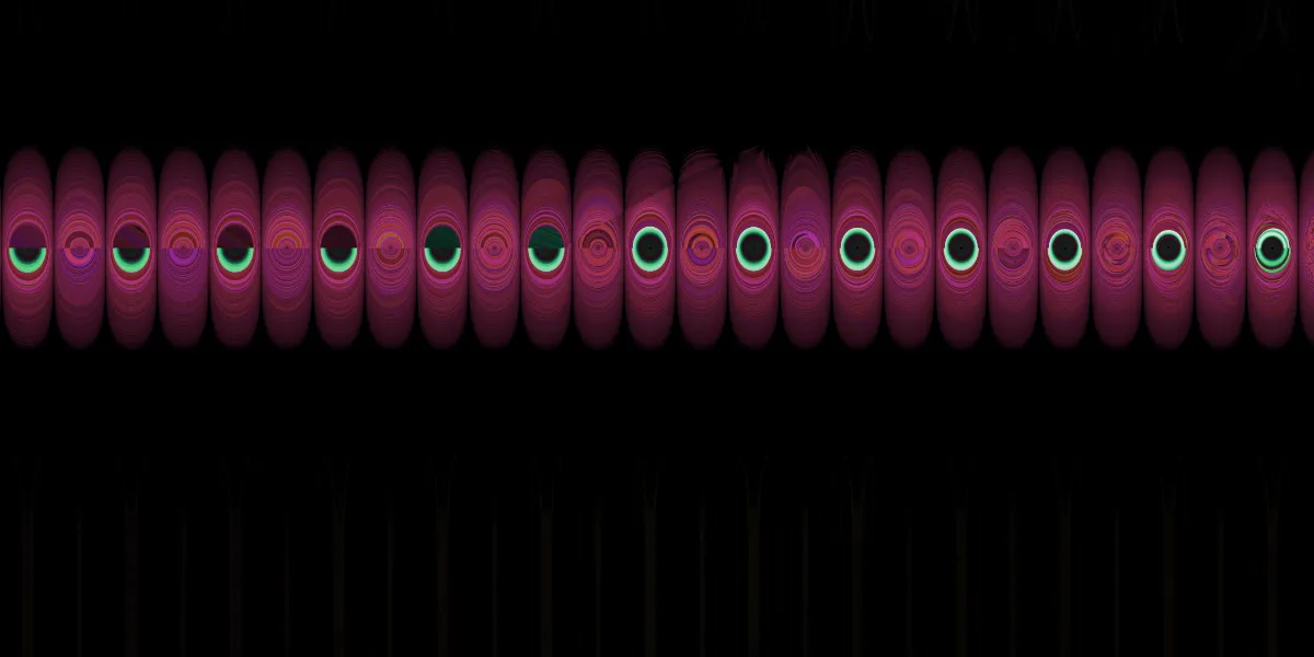 A piece of fractal art produced by FractalPane.